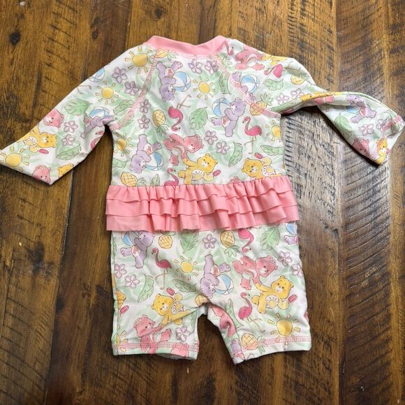 Care bear swim romper 6/9 months - Picture 2 of 4